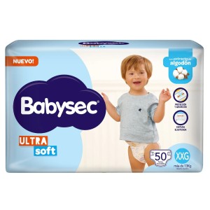BABYSEC SUPER ULTRA PAÑAL XXG x 50u
